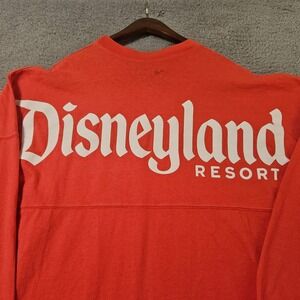 Disneyland Resort Parks Spirit Jersey Womens‎ Size Large Pink & White Shirt
